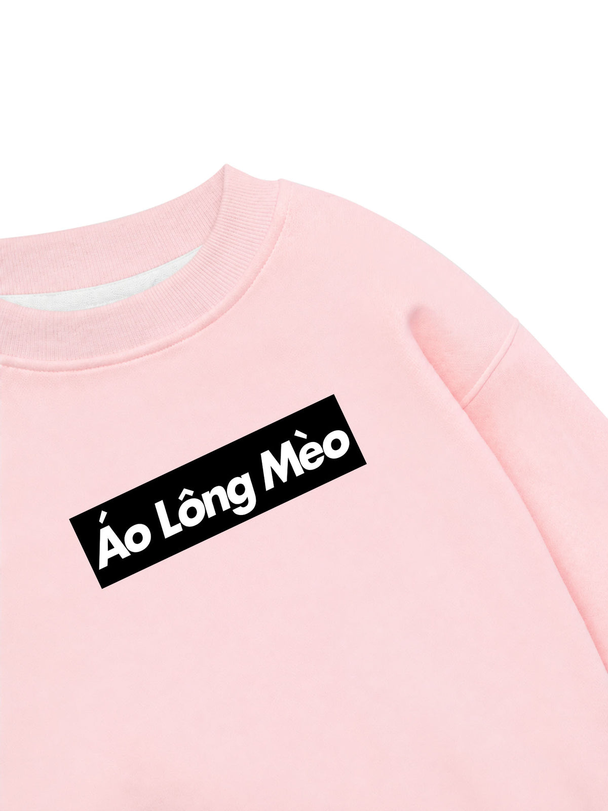 Áo Sweater Nỉ Hai Da Áo Lông Mèo