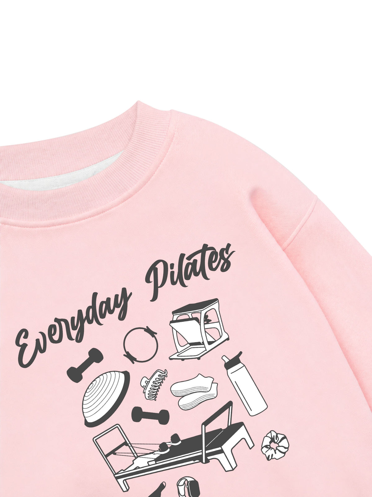 Áo Sweater Nỉ Hai Da Everyday Pilates