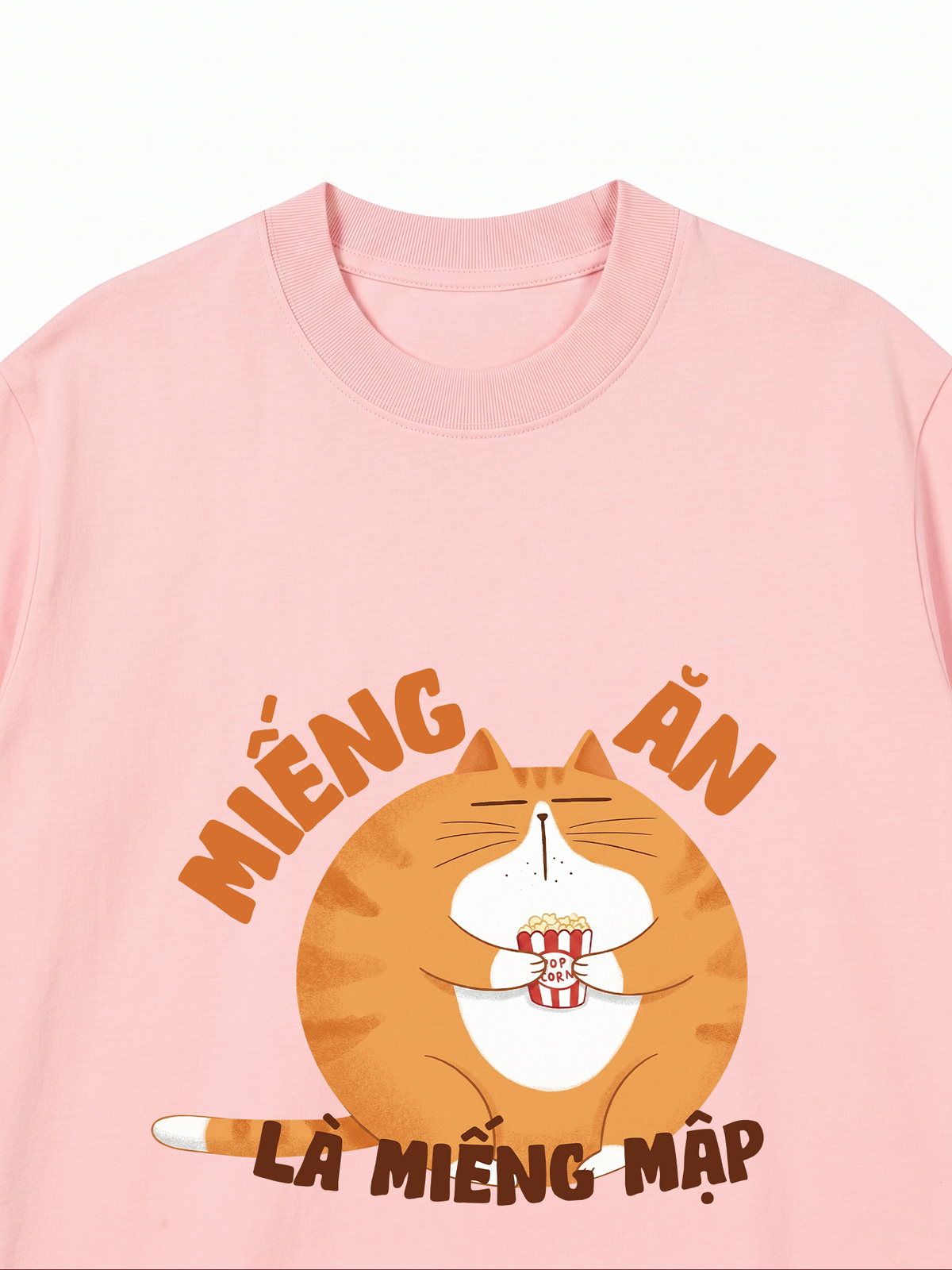 Áo Thun Relaxed Fit Miếng Ăn Là Miếng Mập
