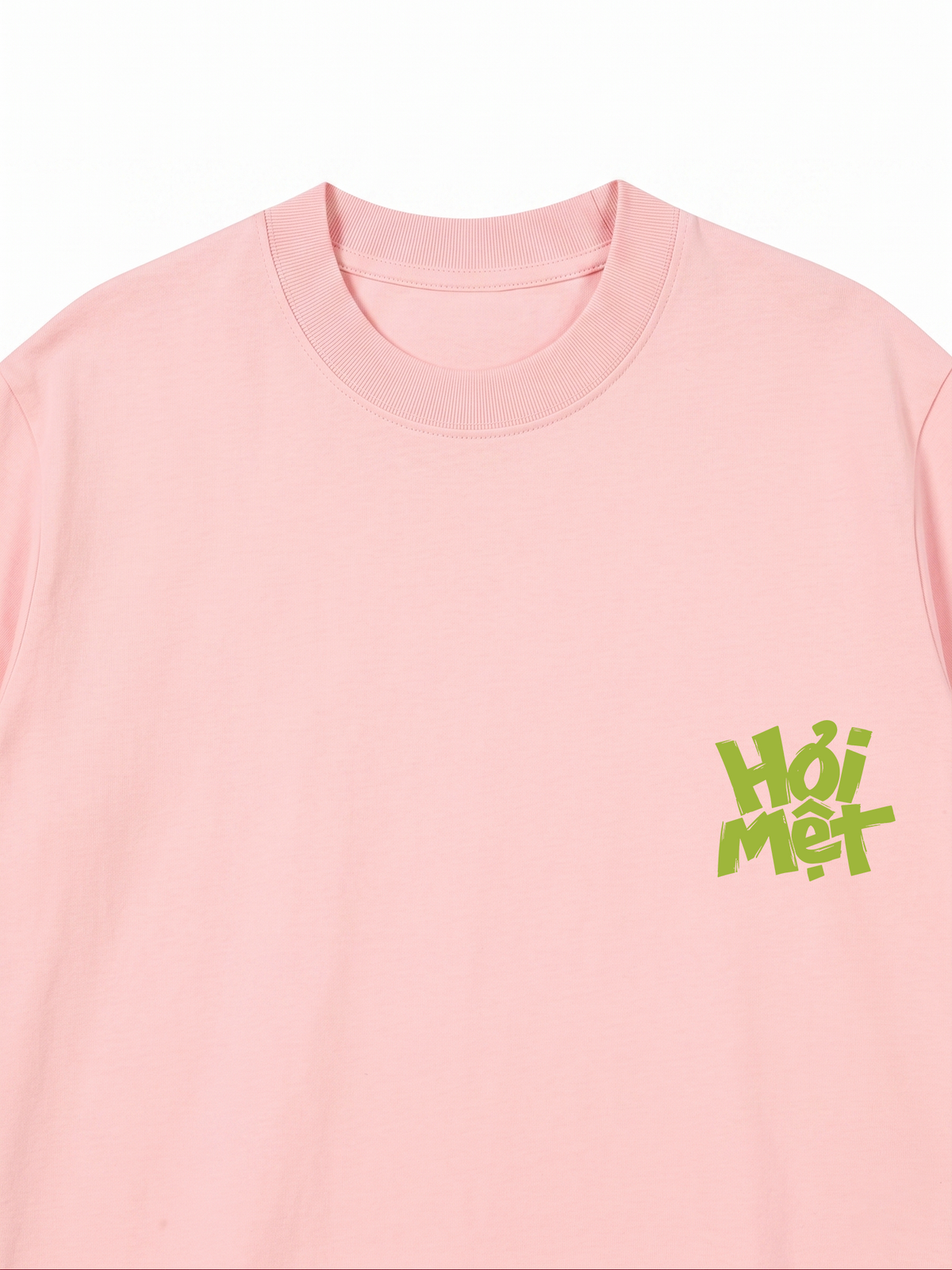 Áo Thun Relaxed Fit Vui Vẻ Không Quạu