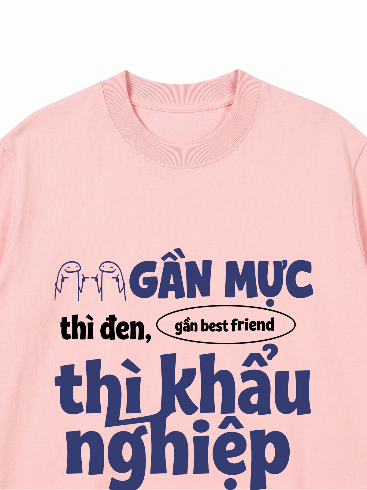 Áo Thun Relaxed Fit Gần Mực Thì Đen
