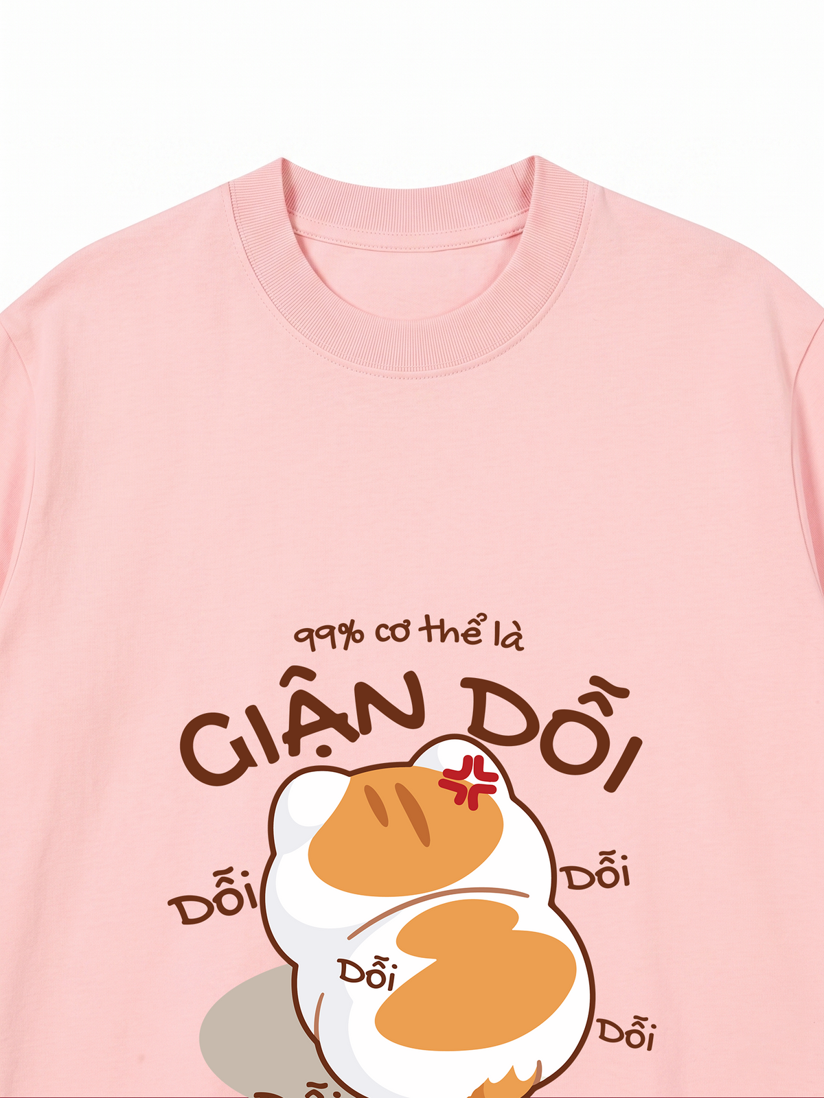 Áo Thun Relaxed Fit 99% Cơ Thể Là Giận Dỗi