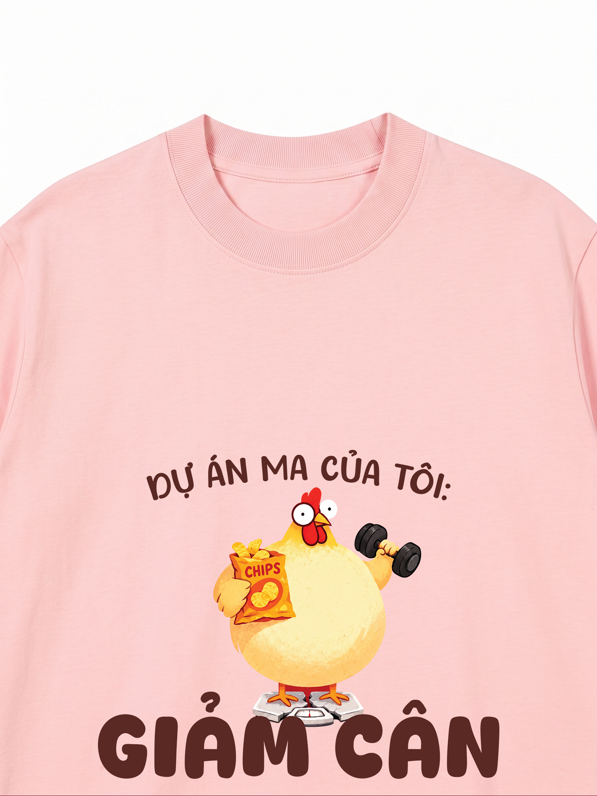 Áo Thun Relaxed Fit Dự Án Ma Của Tôi Giảm Cân
