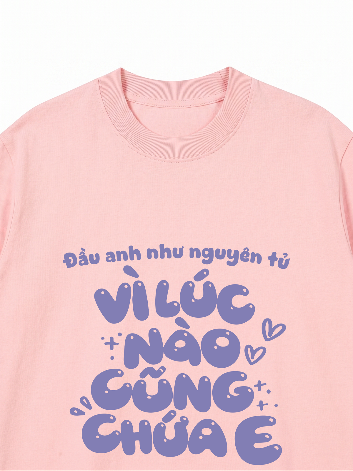 Áo Thun Relaxed Fit Đầu Anh Như Nguyên Tử