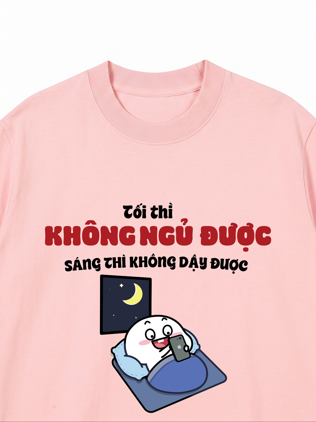 Áo Thun Relaxed Fit Tối Thì Không Ngủ Được