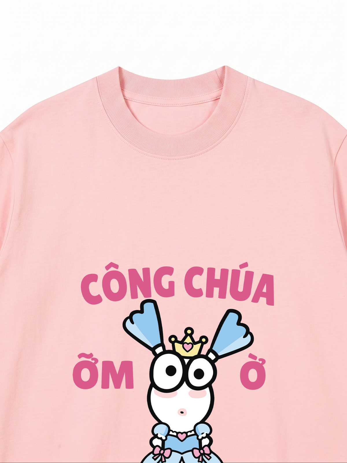 Áo Thun Relaxed Fit Công Chúa Ỡm Ờ
