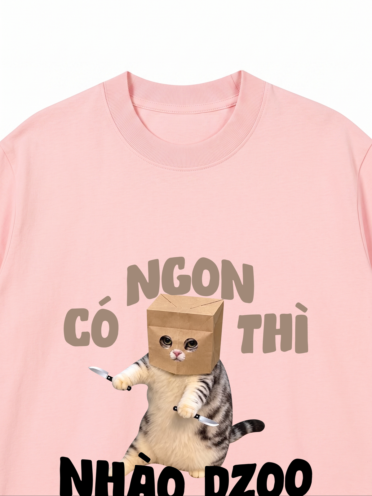 Áo Thun Relaxed Fit Có Ngon Thì Nhào Dzoo