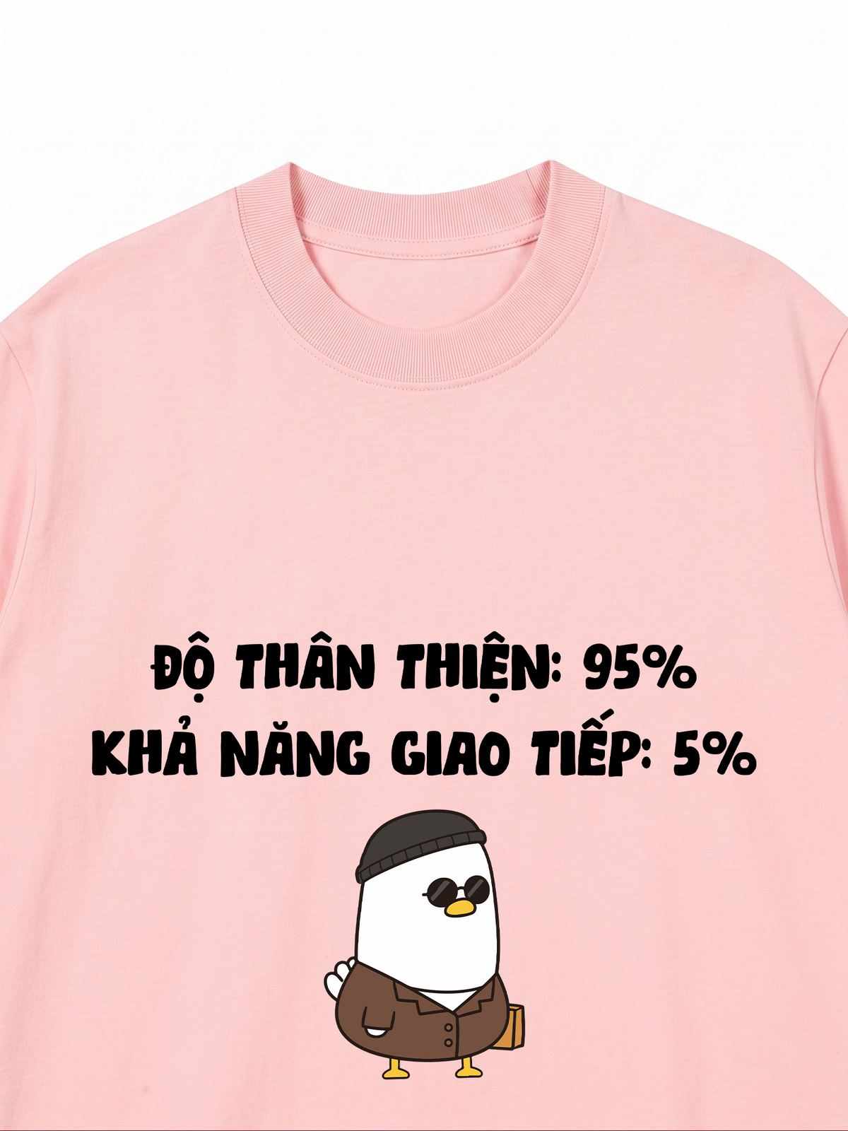 Áo Thun Relaxed Fit Độ Thân Thiện 95%