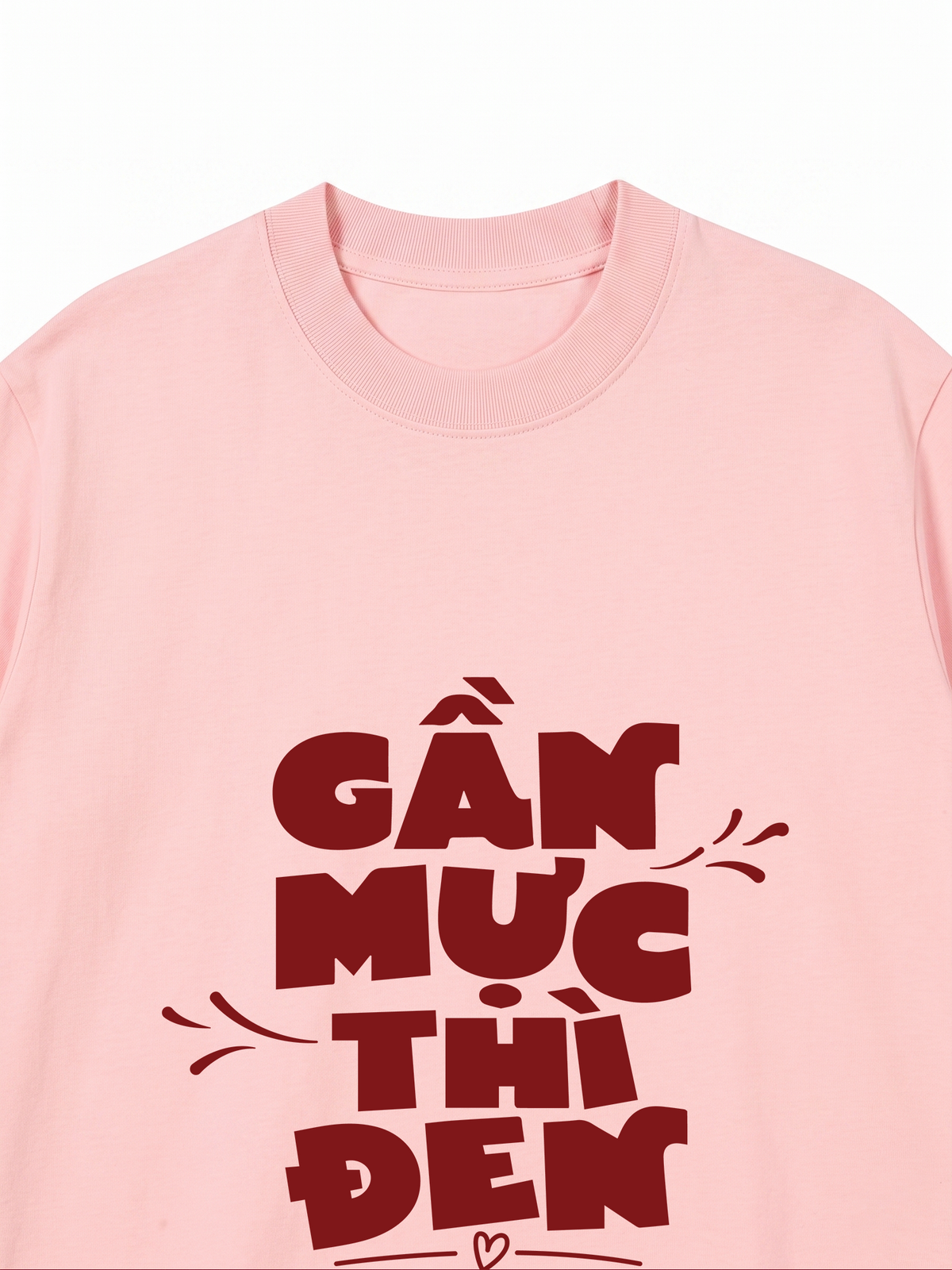 Áo Thun Relaxed Fit Gần Mực Thì Đen