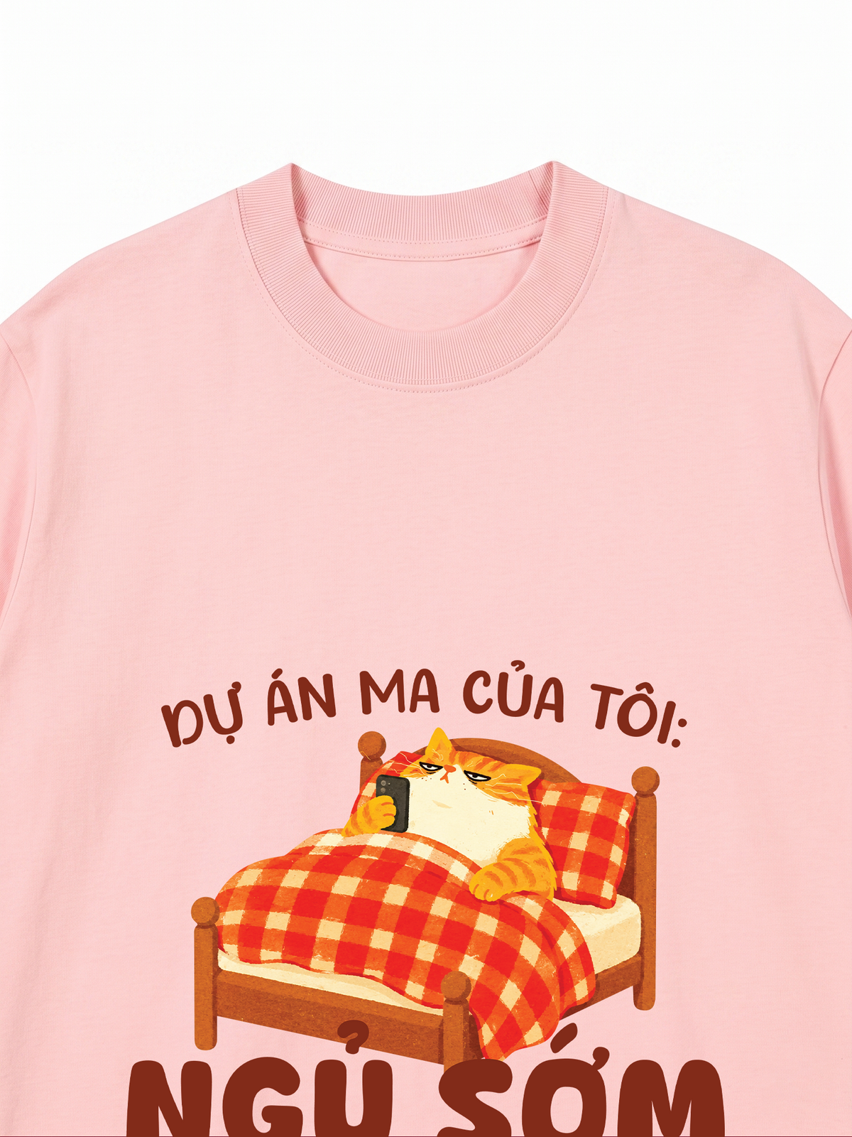 Áo Thun Relaxed Fit Dự Án Ma Của Tôi Ngủ Sớm
