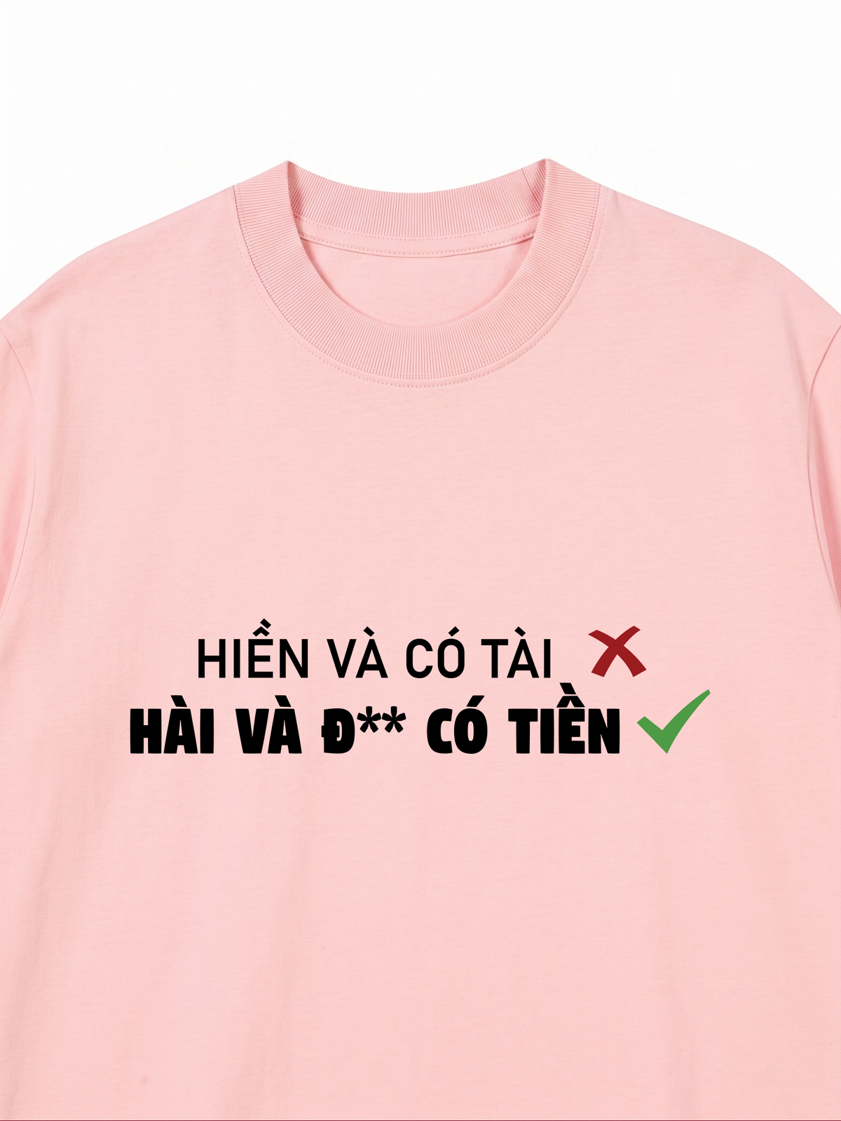 Áo Thun Relaxed Fit Hiền Và Có Tài