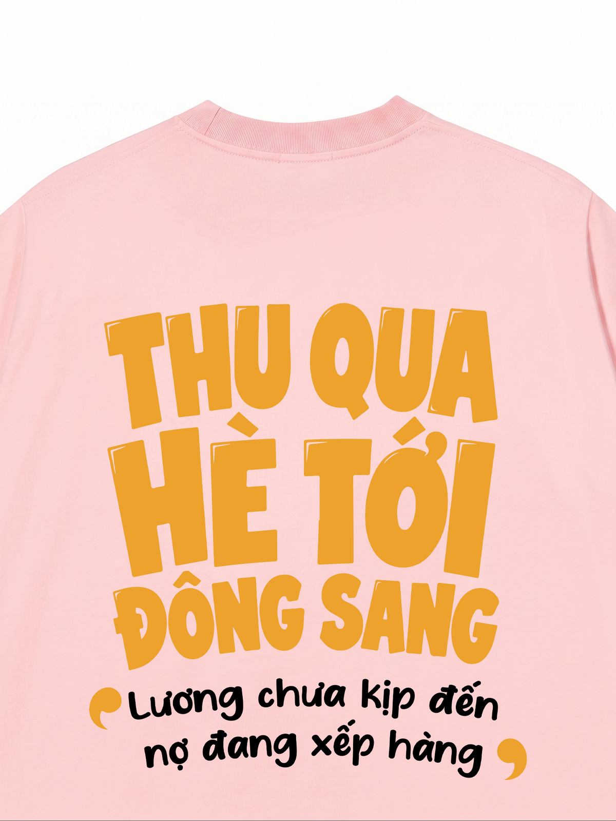 Áo Thun Relaxed Fit Thu Qua Hè Tới Đông Sang