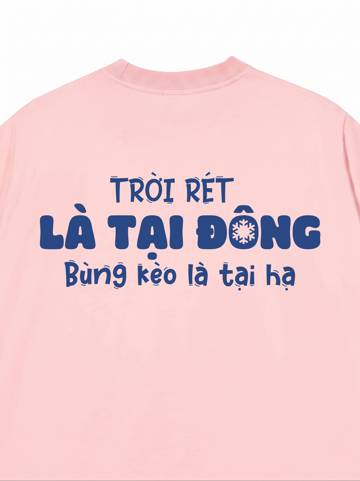 Áo Thun Relaxed Fit Trời Rét Là Tại Đông