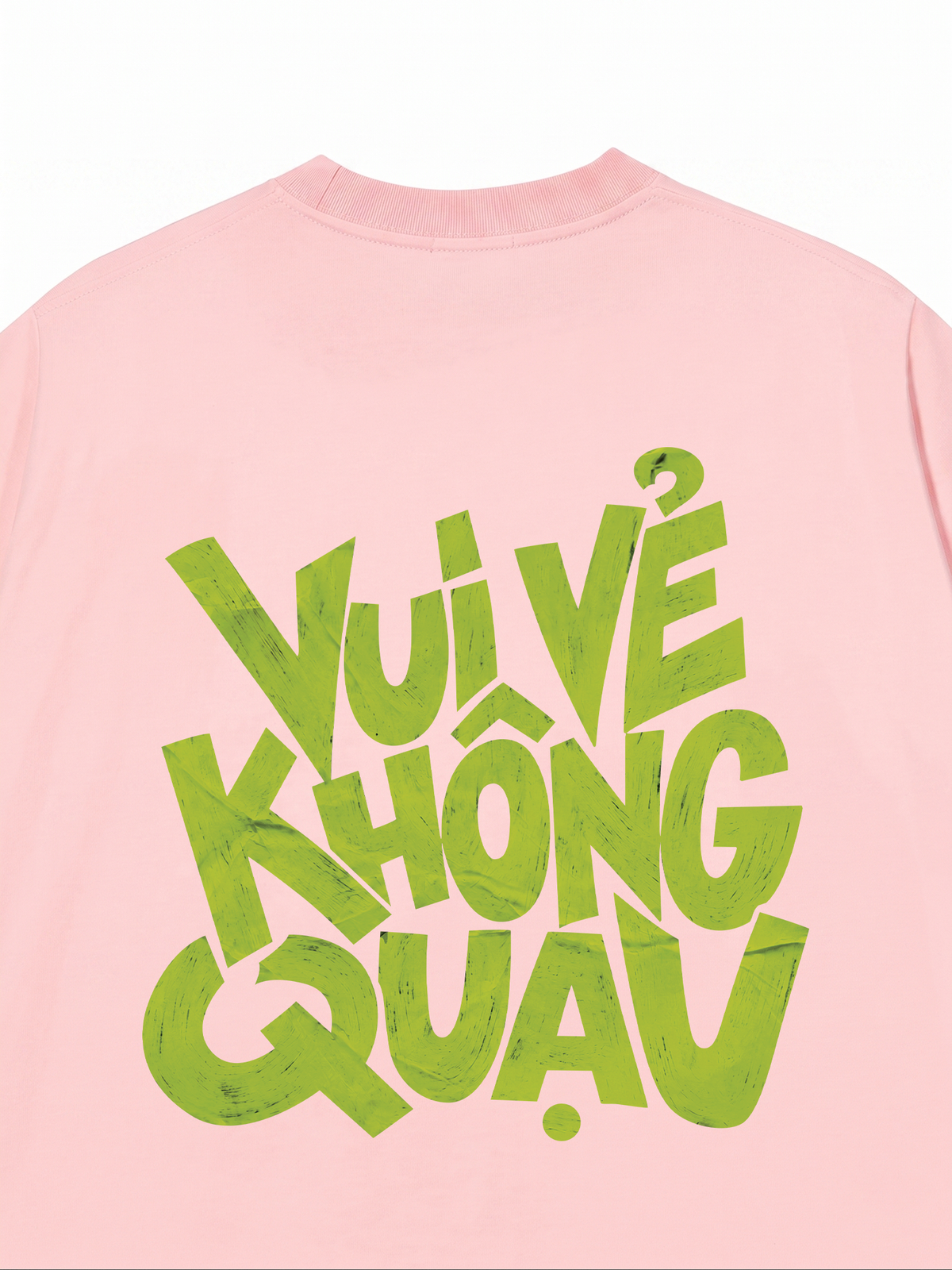 Áo Thun Relaxed Fit Vui Vẻ Không Quạu