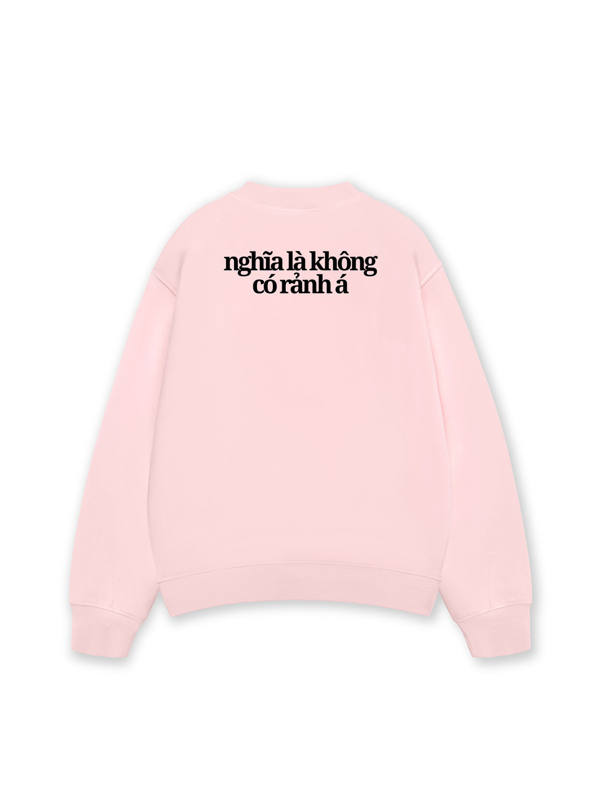 Áo Sweater Nỉ Hai Da Bận Lắm