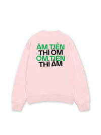 Áo Sweater Nỉ Hai Da  Ôm Tiền