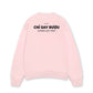 Áo Sweater Nỉ Hai Da Chỉ Say Rượu