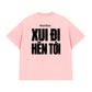 Áo Thun Relaxed Fit Xui Đi Hên Tới
