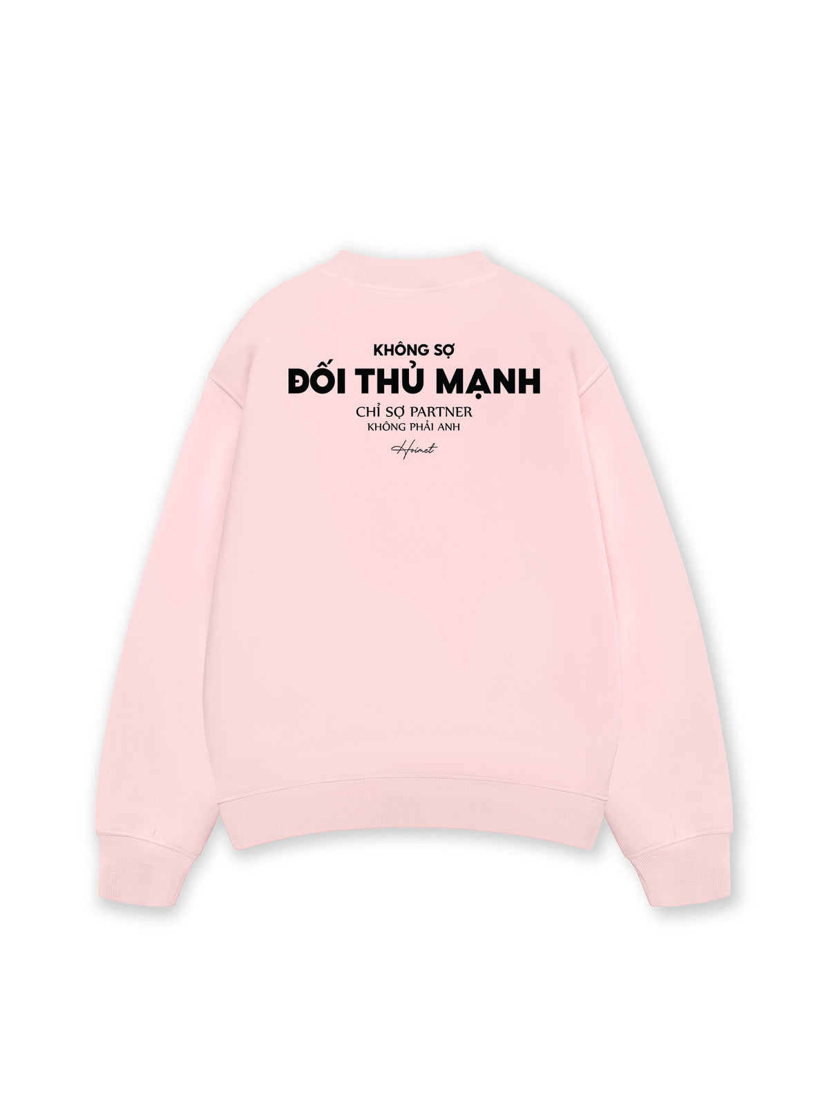 Áo Sweater Nỉ Hai Da Không Sợ Đối Thủ