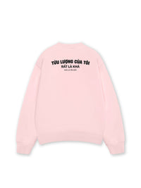 Áo Sweater Nỉ Hai Da Tửu Lượng Của Tôi