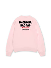 Áo Sweater Nỉ Hai Da Cú Trap Của Em