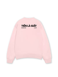Áo Sweater Nỉ Hai Da Tiền Là Giấy