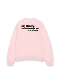 Áo Sweater Nỉ Hai Da Insta Không Có Mập Mờ