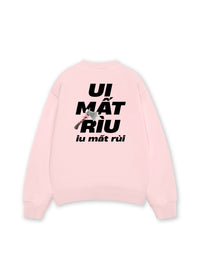Áo Sweater Nỉ Hai Da Iu Mất Rùi