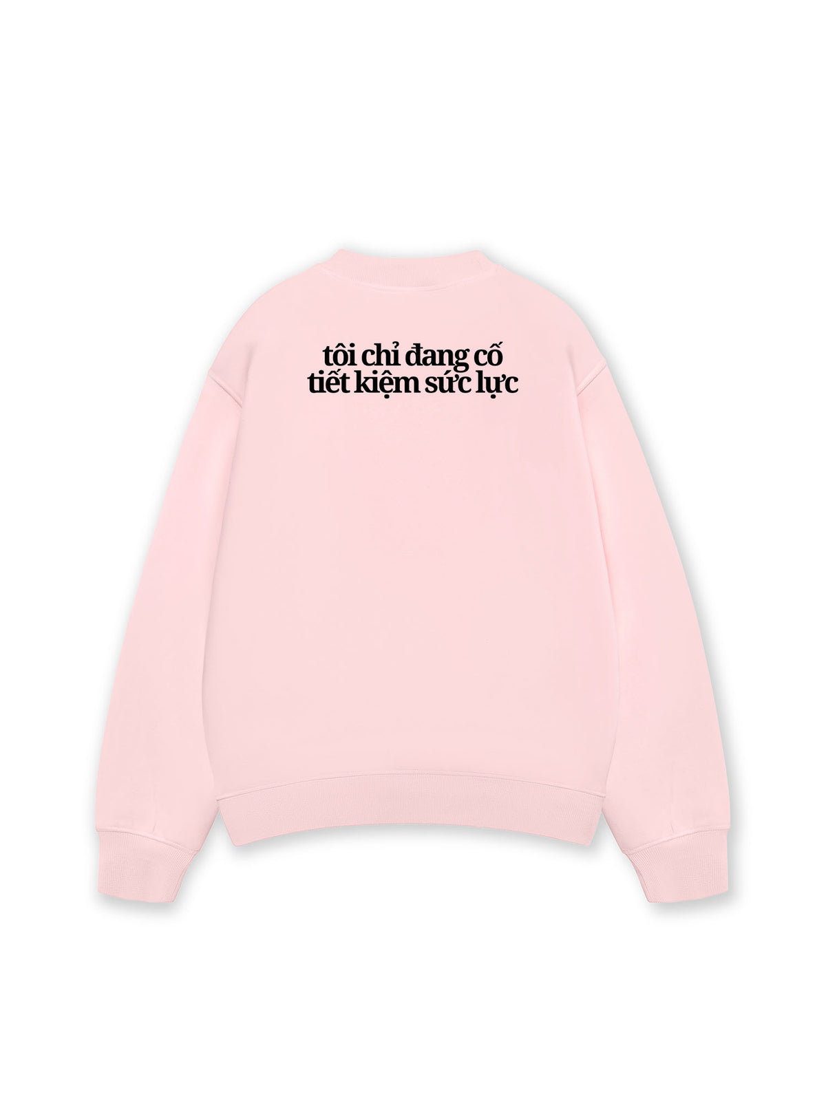 Áo Sweater Nỉ Hai Da Lười