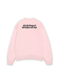 Áo Sweater Nỉ Hai Da Lười