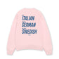 Áo Sweater Nỉ Hai Da  Eat Italian