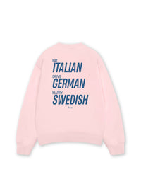 Áo Sweater Nỉ Hai Da  Eat Italian