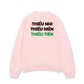 Áo Sweater Nỉ Hai Da Thiếu Tiền
