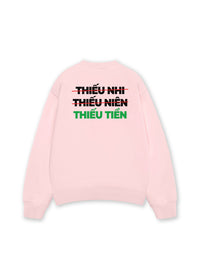 Áo Sweater Nỉ Hai Da Thiếu Tiền