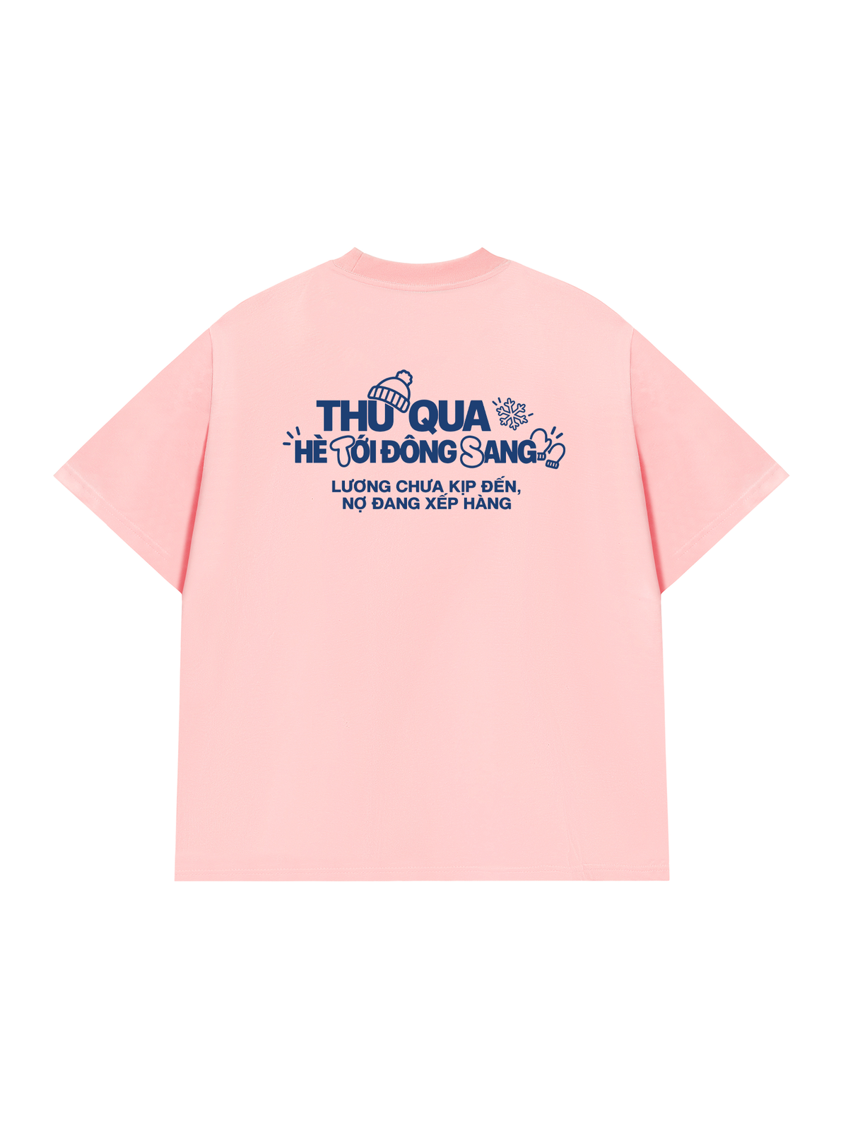 Áo Thun Relaxed Fit Thu Qua Hè Tới Đông Sang