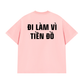 Áo Thun Relaxed Fit Đi Làm Vì Tiền Đồ