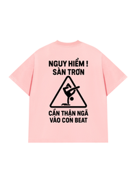Áo Thun Relaxed Fit Nguy Hiểm Sàn Trơn