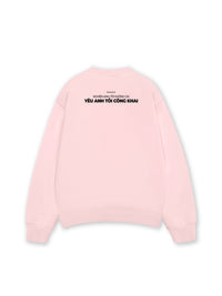 Áo Sweater Nỉ Hai Da Yêu Anh Tôi Công Khai