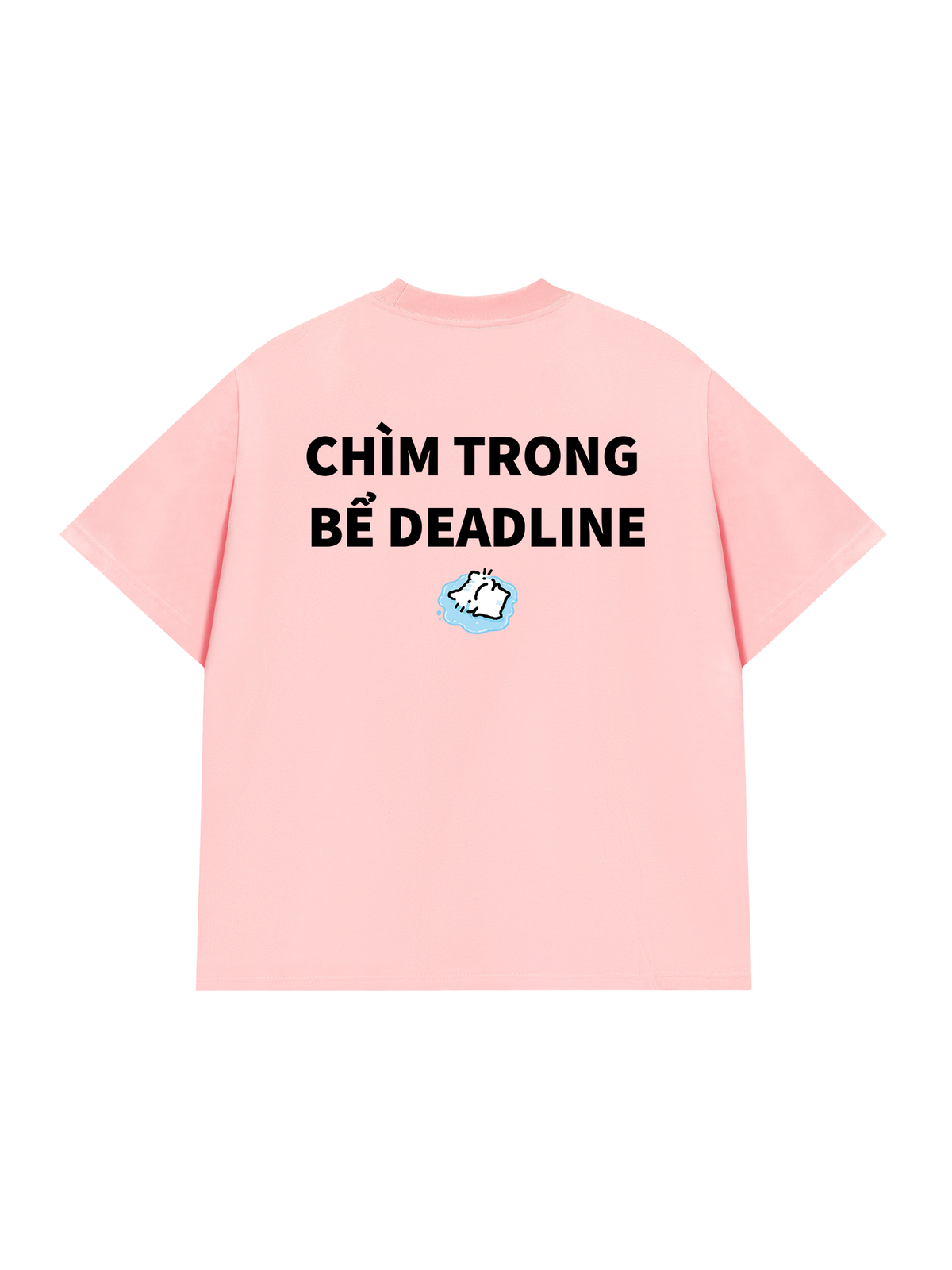 Áo Thun Relaxed Fit Chìm Trong Bể Deadline