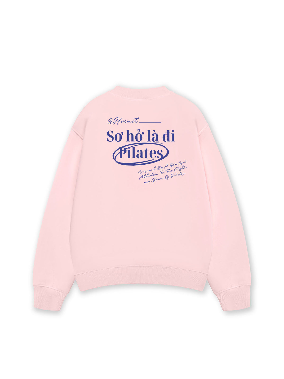 Áo Sweater Nỉ Hai Da Sở Hở La Đi Pilates