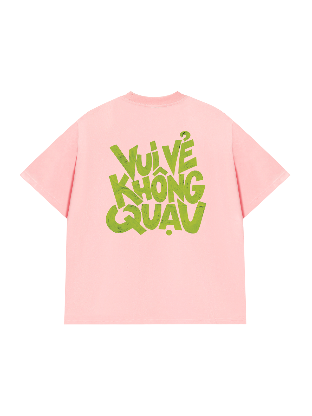 Áo Thun Relaxed Fit Vui Vẻ Không Quạu