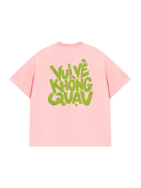 Áo Thun Relaxed Fit Vui Vẻ Không Quạu