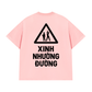Áo Thun Relaxed Fit Xinh Nhường Đường