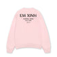 Áo Sweater Nỉ Hai Da Không Dink Vào Lưới