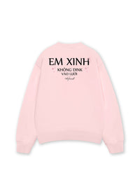 Áo Sweater Nỉ Hai Da Không Dink Vào Lưới