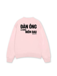 Áo Sweater Nỉ Hai Da Đàn Ông Là Những Niềm Đau