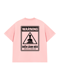 Áo Thun Relaxed Fit Biển Cảnh Béo