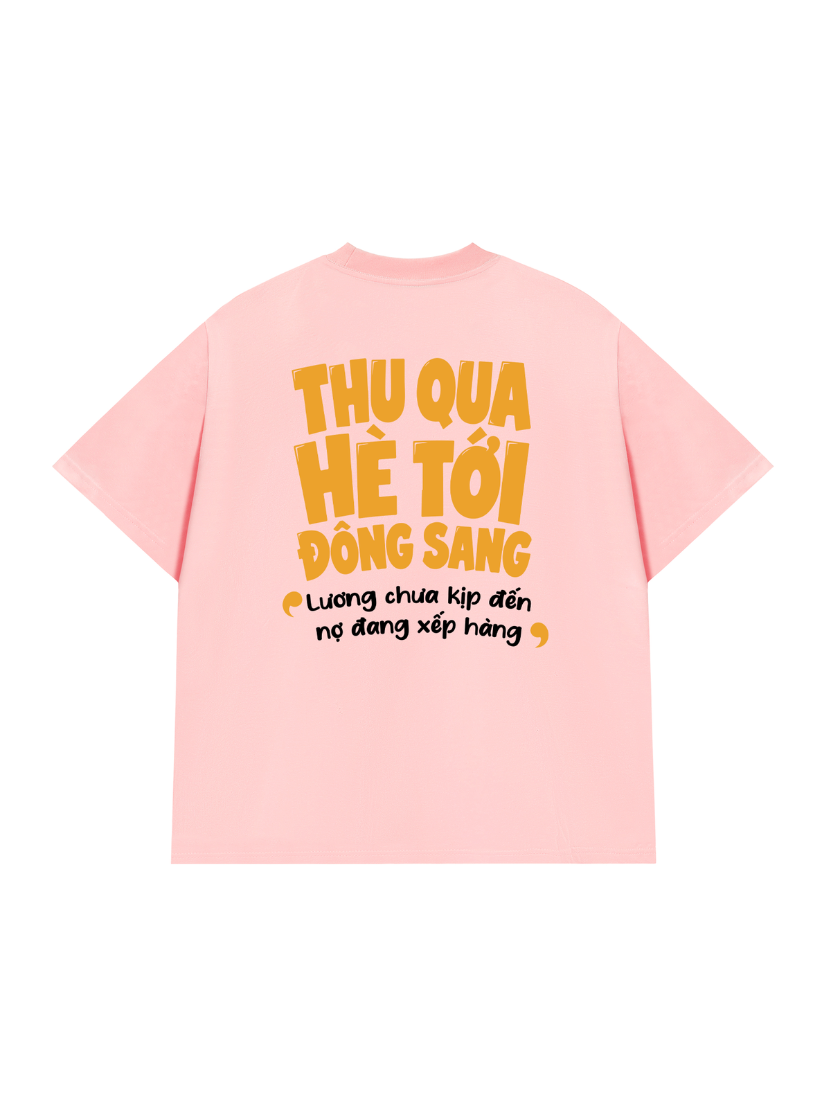Áo Thun Relaxed Fit Thu Qua Hè Tới Đông Sang