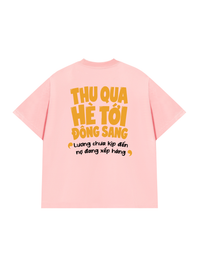 Áo Thun Relaxed Fit Thu Qua Hè Tới Đông Sang