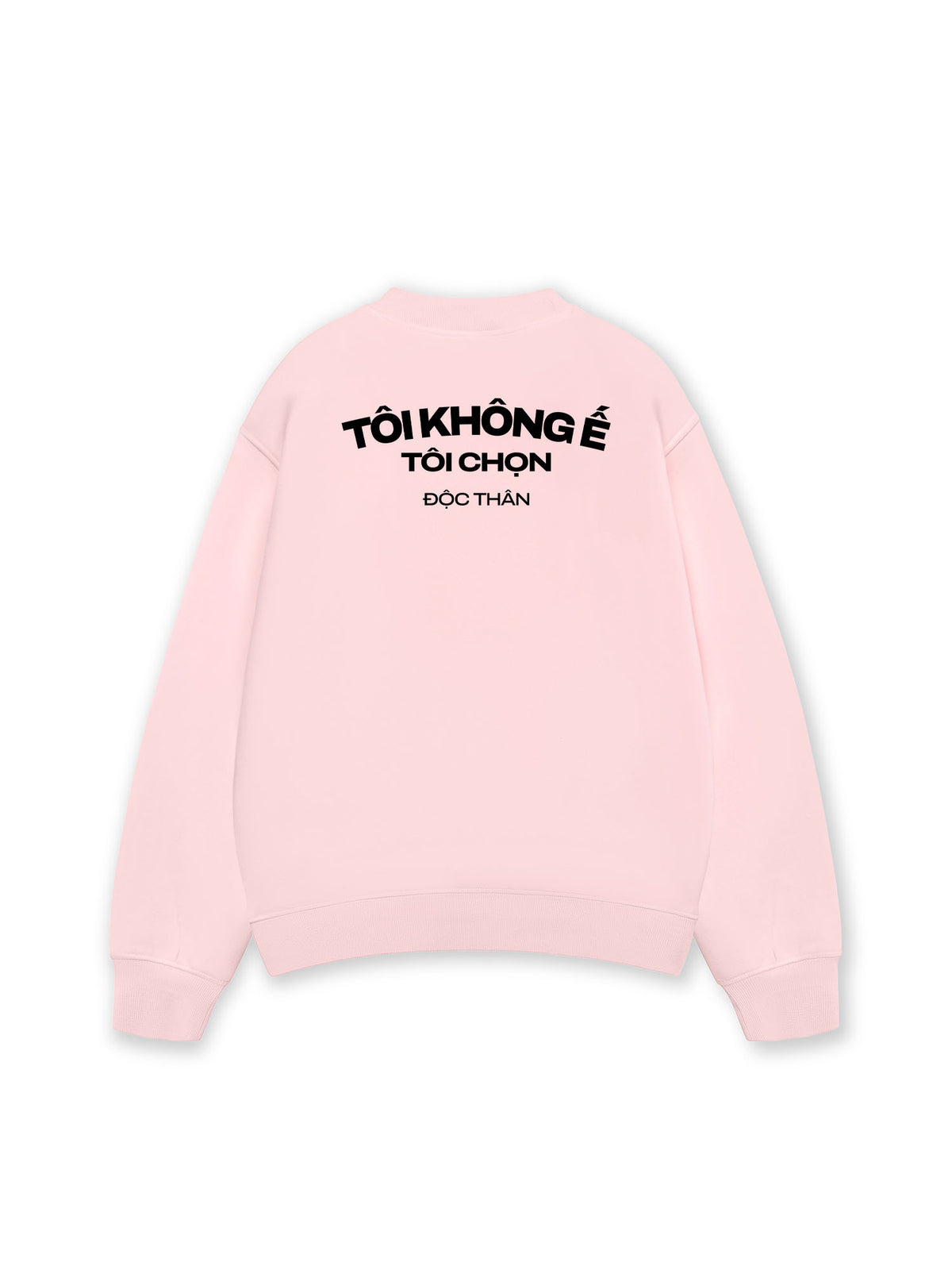 Áo Sweater Nỉ Hai Da Tôi Không Ế